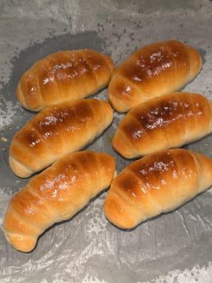 Y espolvorear un poco de sal gruesa para darle más sabor.