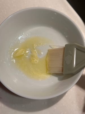 mantequilla derretida sin sal