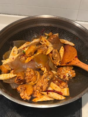 Followed by konjac, bamboo shoots and lastly potatoes