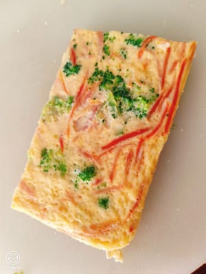 Steam until cooked and cut into slices