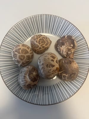 Champignons séchés