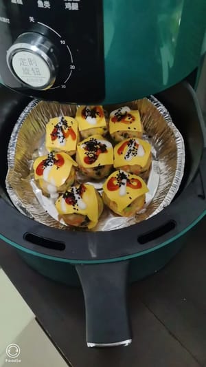 friggere in aria a 180 gradi Celsius per circa 15 minuti.