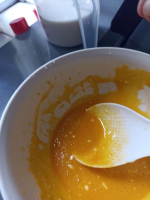 Kocok kocok sampai tercampur semua