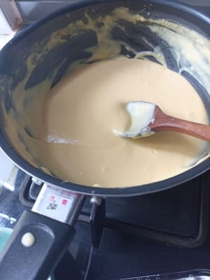 Setelah seperti ini matikan api nya(masak 10-12 menit)