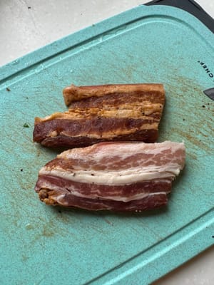 Ispirazione: puoi usare la pancetta per preparare riso fritto, udon o persino nei panini!