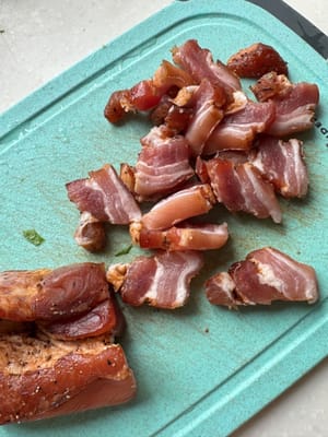 Ispirazione: puoi usare la pancetta per preparare riso fritto, udon o persino nei panini!