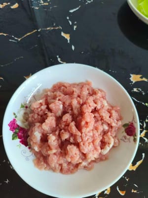 carne macinata preparata.