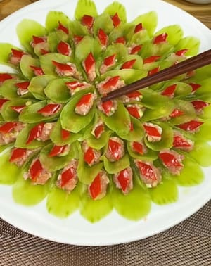 擺好的形狀。
