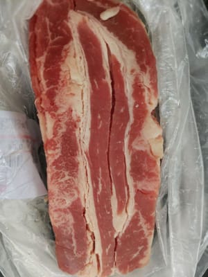 fettine sottili di manzo