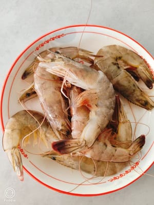 50g de camarones