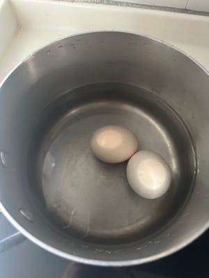 煮两个鸡蛋