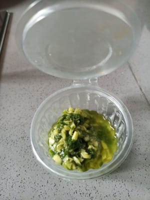 salsa allo zenzero e cipollotto