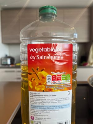 5 ml d'huile de cuisson