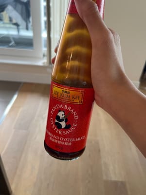 5 ml de sauce aux huîtres