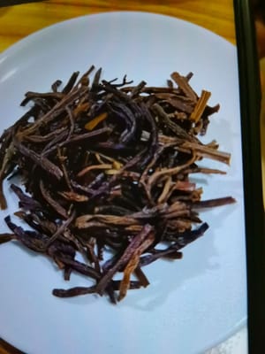 蕨菜切小节