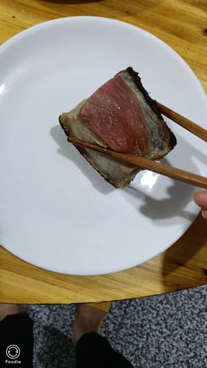 煮熟的腊肉200克