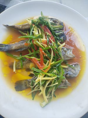 鮮嫩的桂魚就完成了。