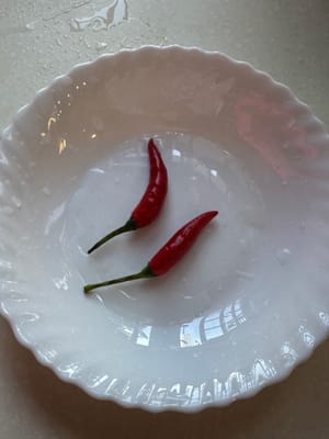 작은 빨간 고추