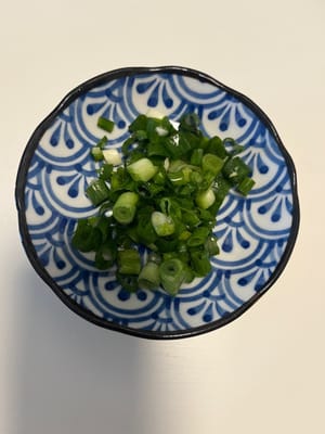 Cebolla verde picada