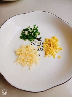 10g ginger, onion and garlic