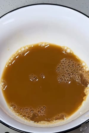 芥末、豉油、粟粉➕水調汁準用