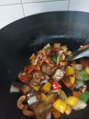 Tumis tumis sebentar matikan api