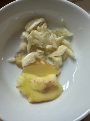 像這樣準備蔬菜