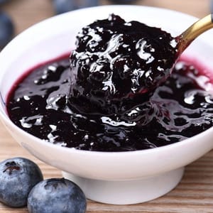 100g blueberry jam