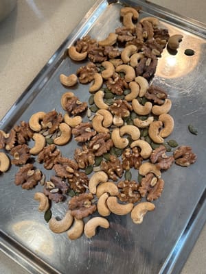 Deben quedar ligeramente dorados y aromáticos.