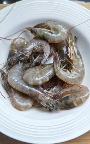 250g of prawns