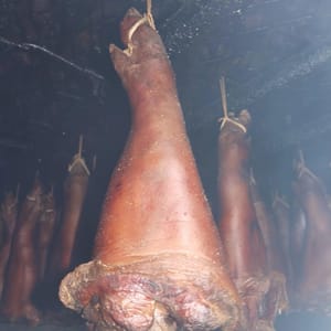 1 kaki babi yang diawetkan di Sichuan dan Chongqing, sekitar 1000 gram