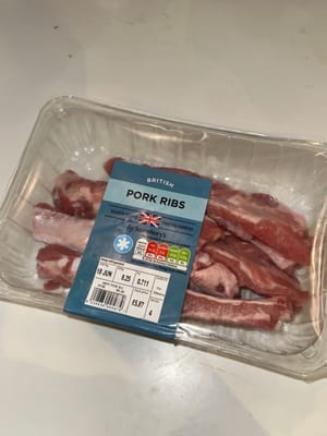côtes de porc
