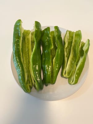 No quiero las semillas de chile.