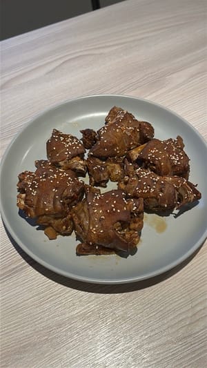 烤肉红烧猪蹄