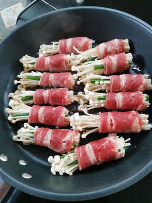 add meat