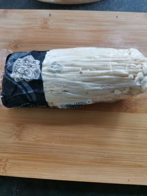 enoki mushrooms