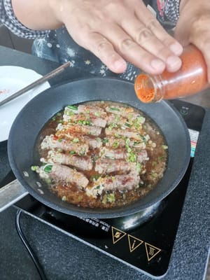 And add chili powder