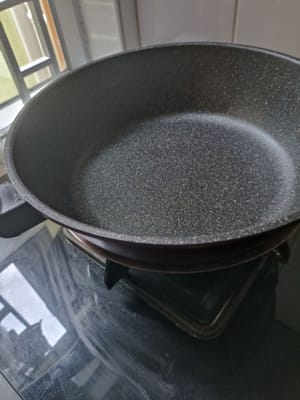 Scaldare la padella finché non è ben calda