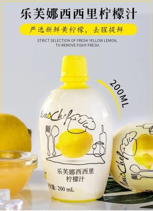 about 5 drops of lemon juice