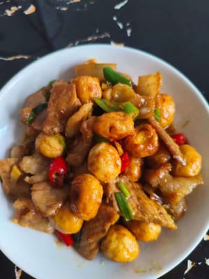Remove from the pan and serve on a plate.