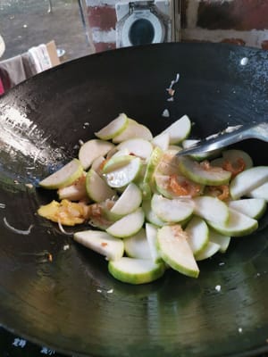 poi mettere nella zucca pelosa