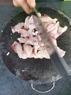 poi tritare il pesce