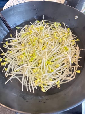 豆芽灼水