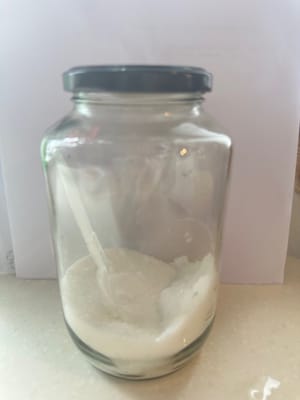 흰 설탕 1티스푼