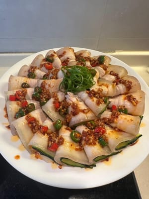 Una volta pronto, servite e gustate!