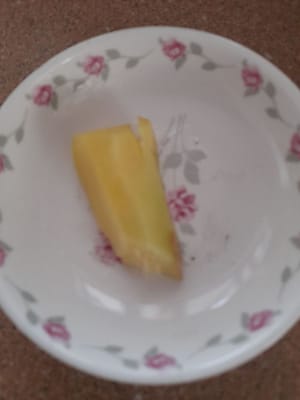 pulgar de jengibre (machacado)