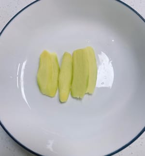 tranches de gingembre