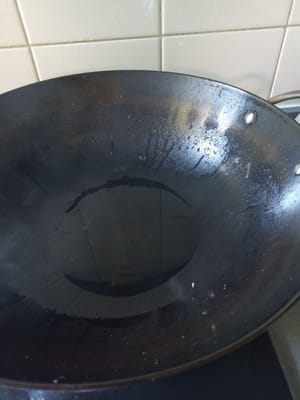 Añadir 3 cucharadas de aceite.