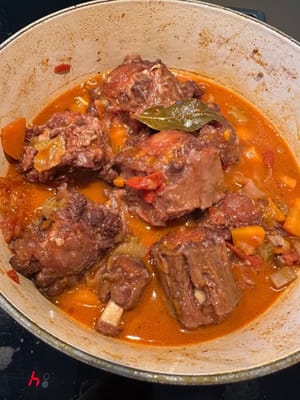 After 2 hours, turn heat up to thicken up the sauce. Lastly, serve and enjoy!