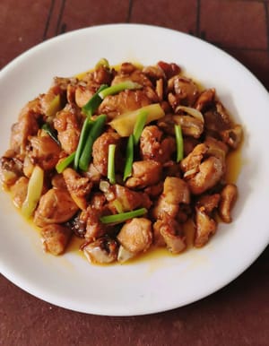 ยกลงจากเตาแล้วจัดใส่จาน สุกแล้ว